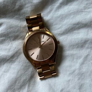 Michael Kors rose gold watch
